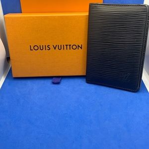 🖤 Authentic Louis Vuitton Epi Leather organizer wallet